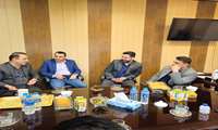 بازدید میدانی رئیس دانشکده به همراه مشاور عالی دانشگاه از ساختمان شماره 3